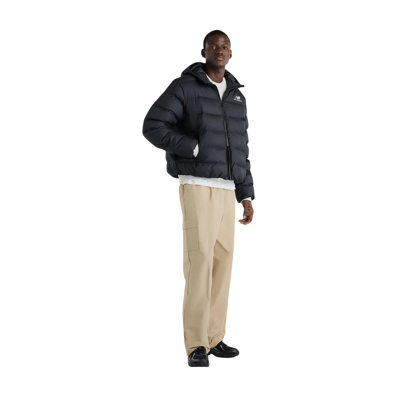 Men's Black New Balance Hoodie