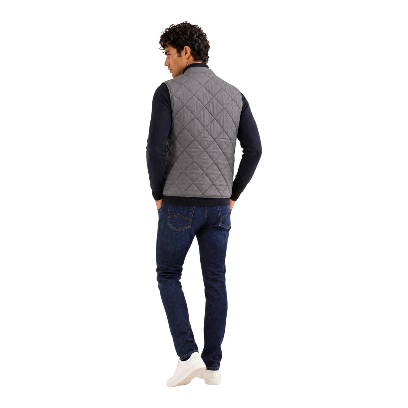 Men's grey Replay waistcoat