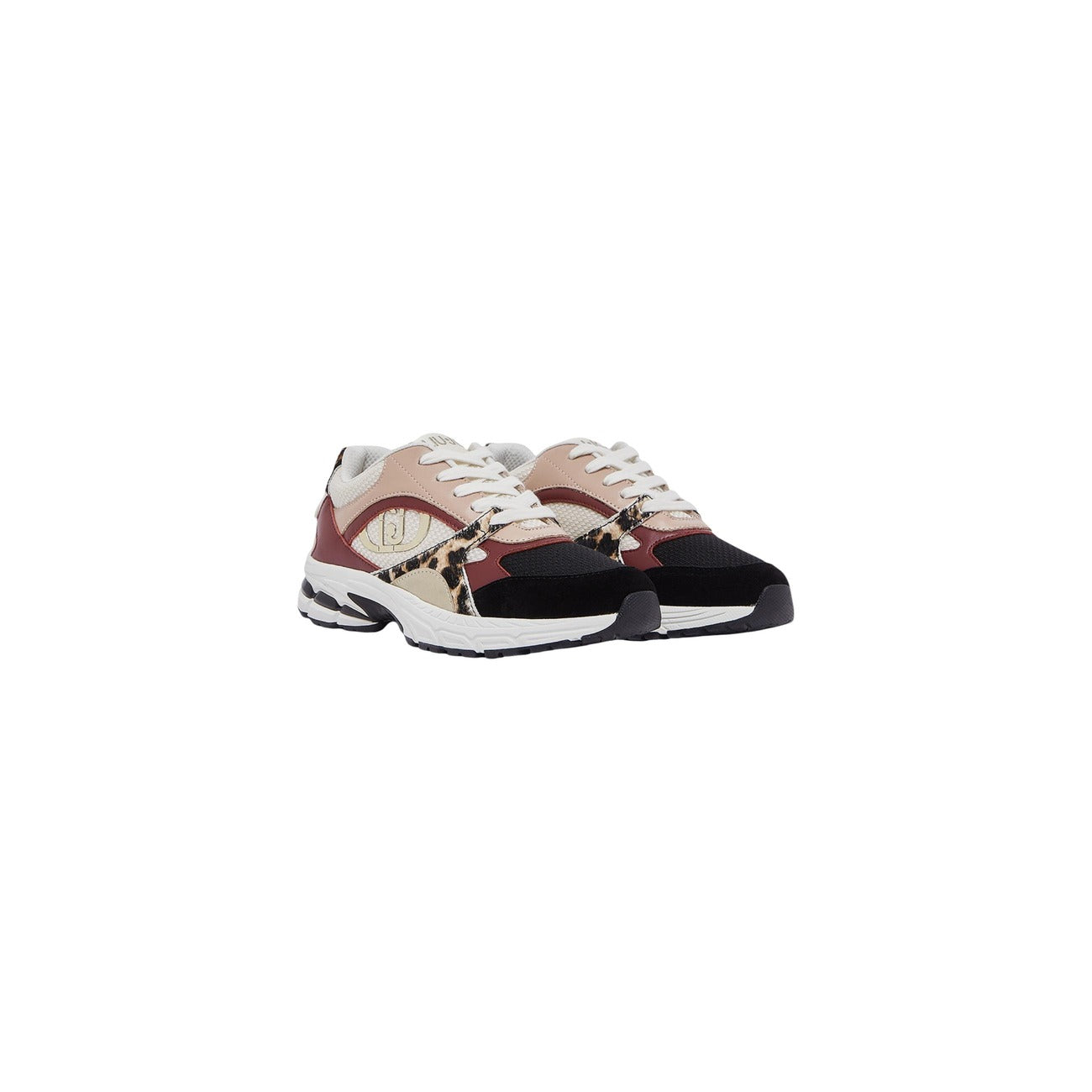 Liu Jo women's beige leather sneakers