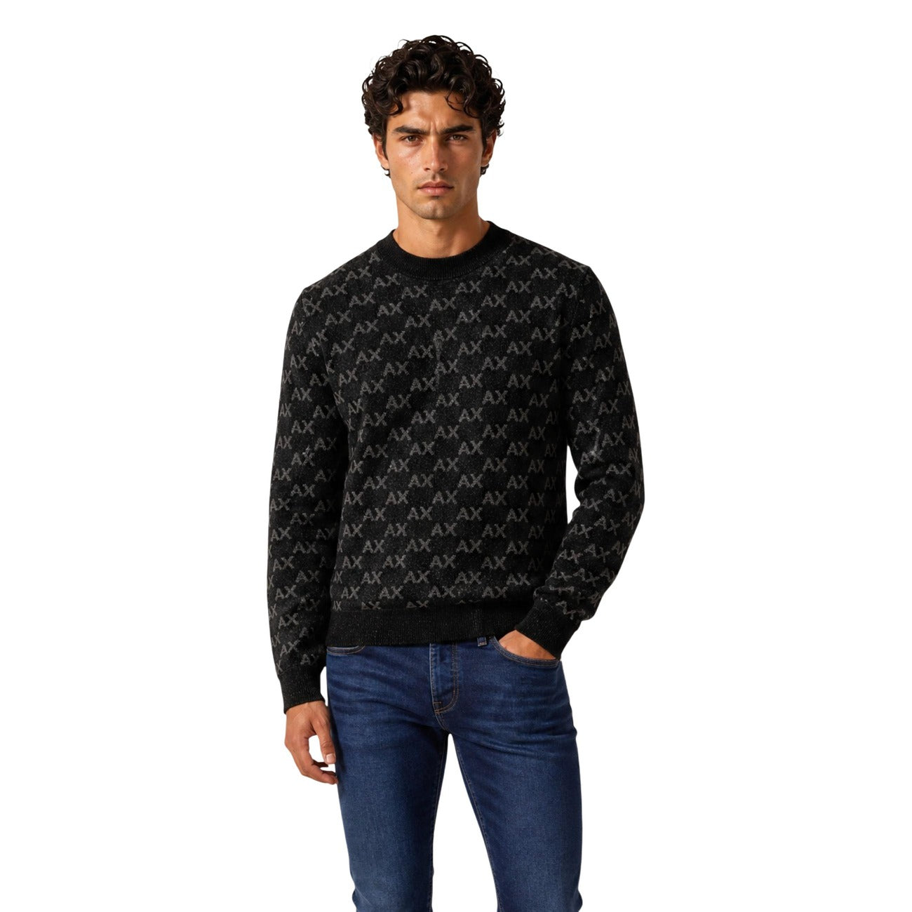 Men's Black Armani Exchange Jumper