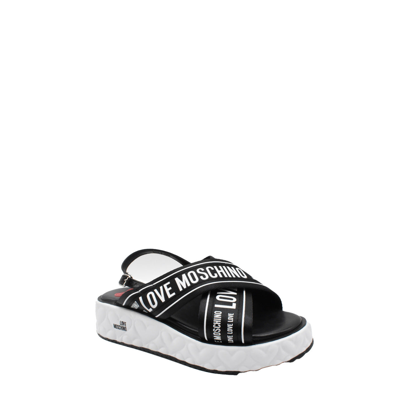 Sandales femme noires Love Moschino