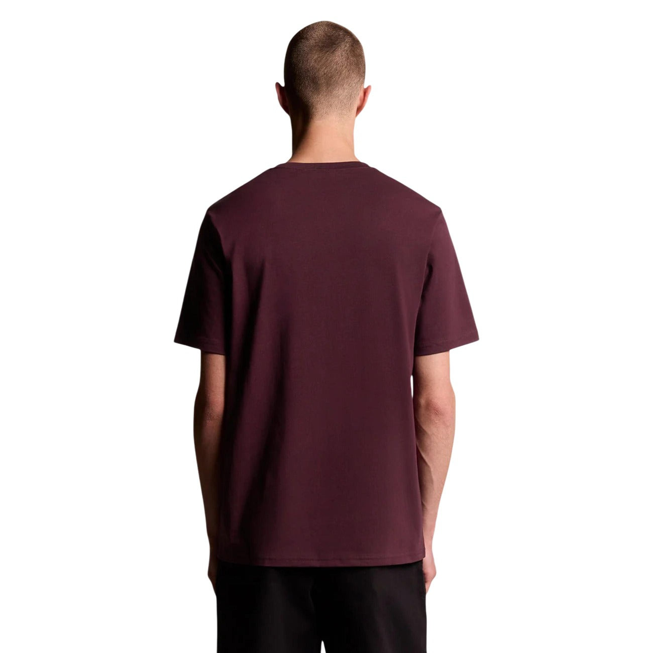 Lyle & Scott Men's Cotton T-Shirt – Burgundy
