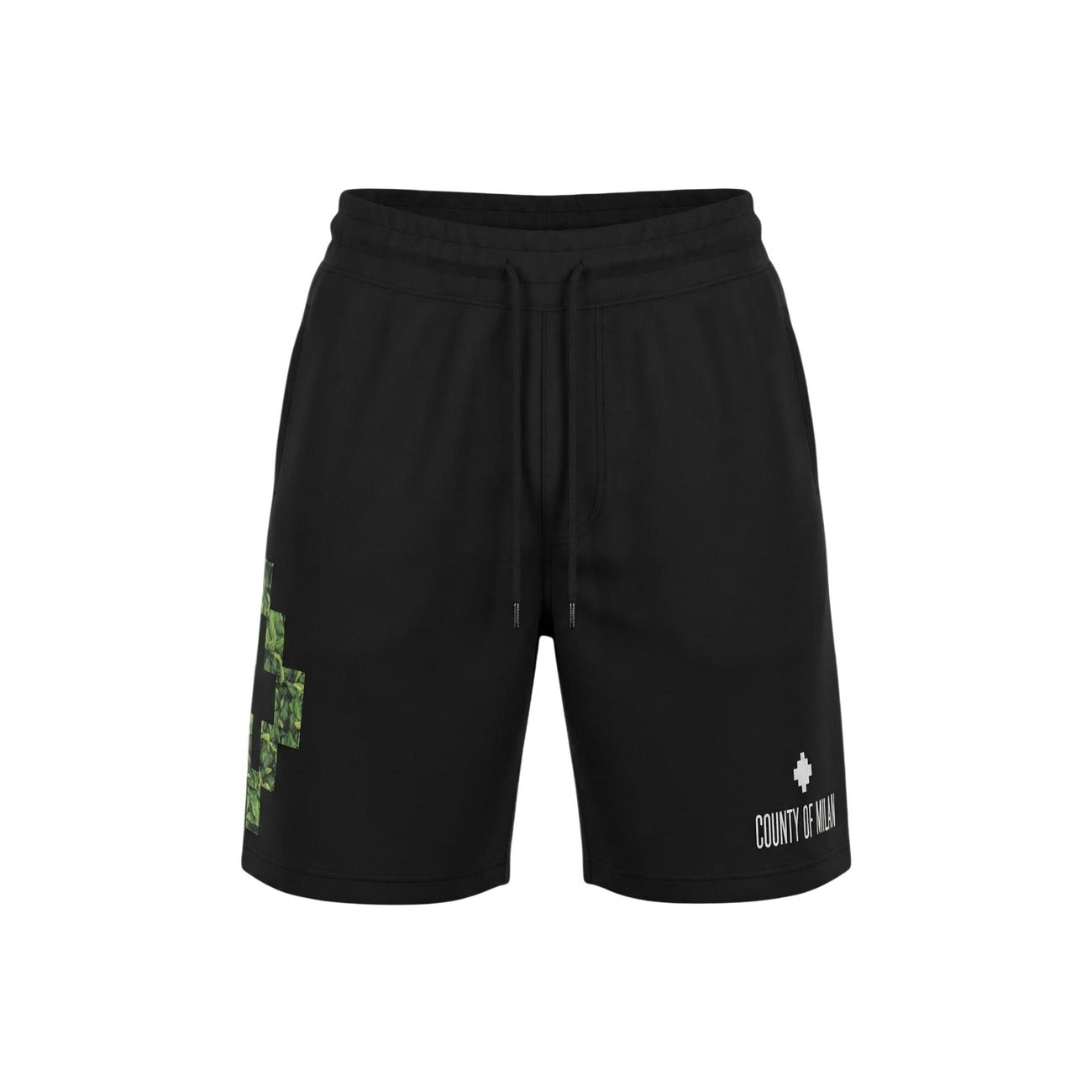 Bermuda homme County Of Milan en coton – Noir