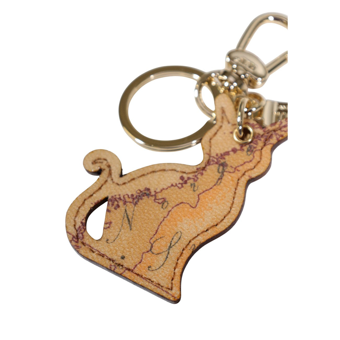 Women's beige leather keyring – Alviero Martini Prima Classe