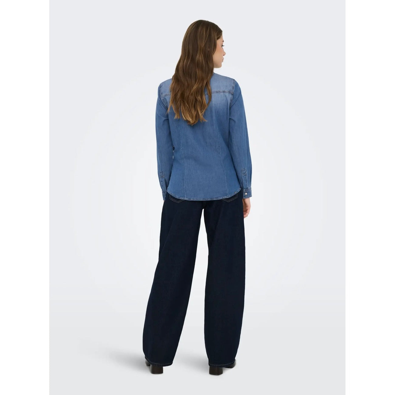 Only women's blue shirt