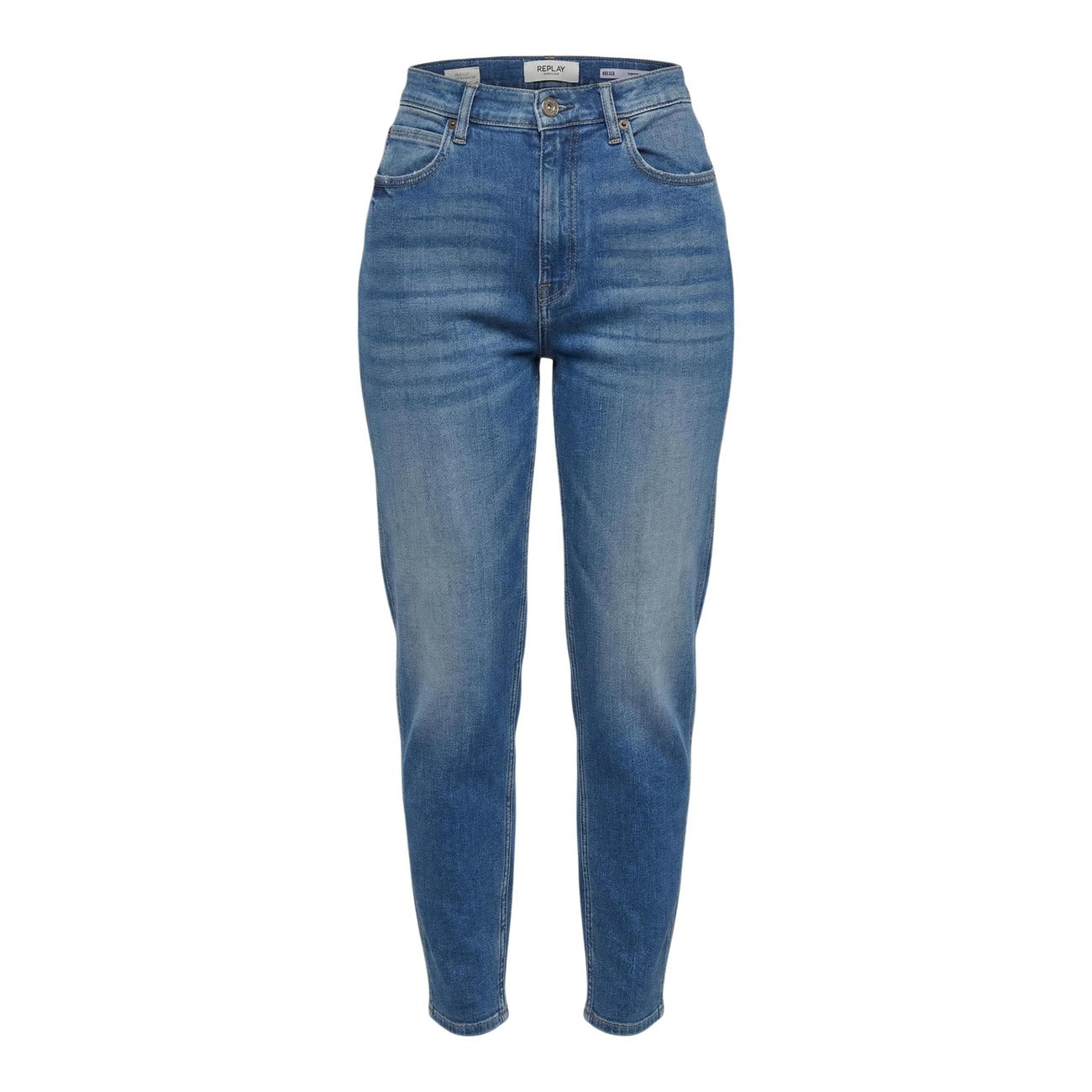 Jean femme Replay en denim stretch – Bleu