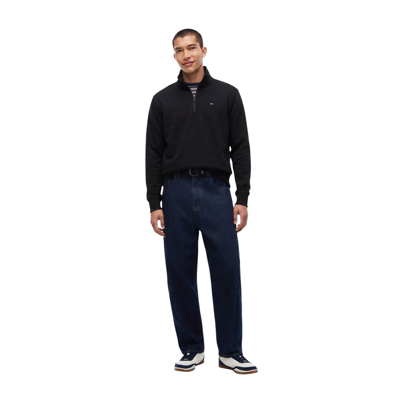 Men's Tommy Jeans Organic Cotton Sweatshirt – Black