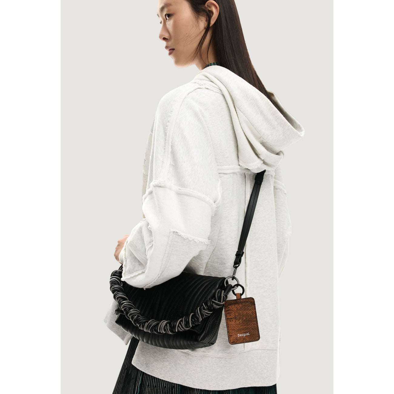 Sac à main femme Desigual avec bandoulière – Noir