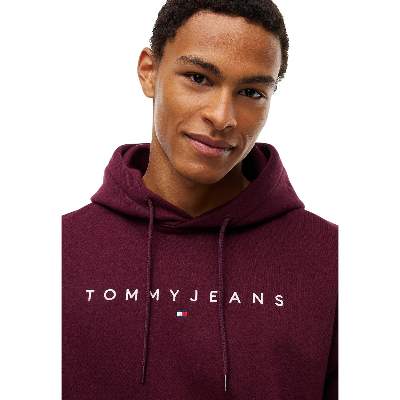Men's Tommy Jeans Organic Cotton Hoodie – Purple