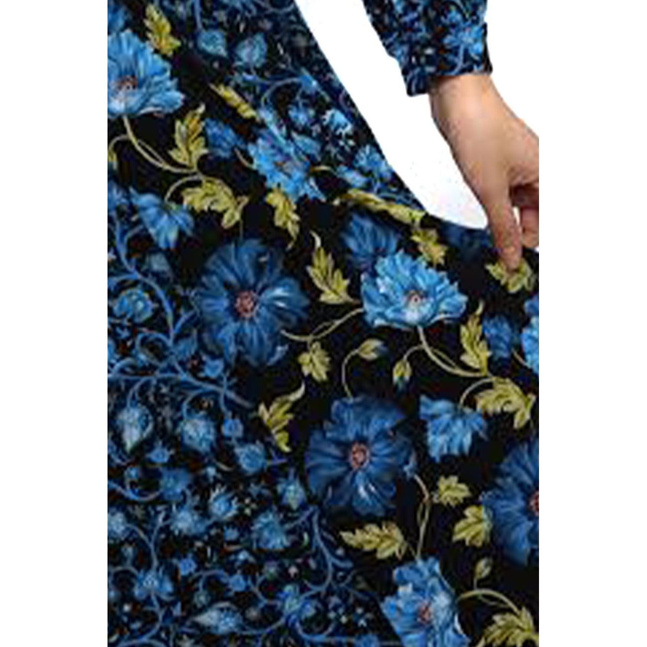 Women's Floral Diane Von Furstenberg Dress – Blue