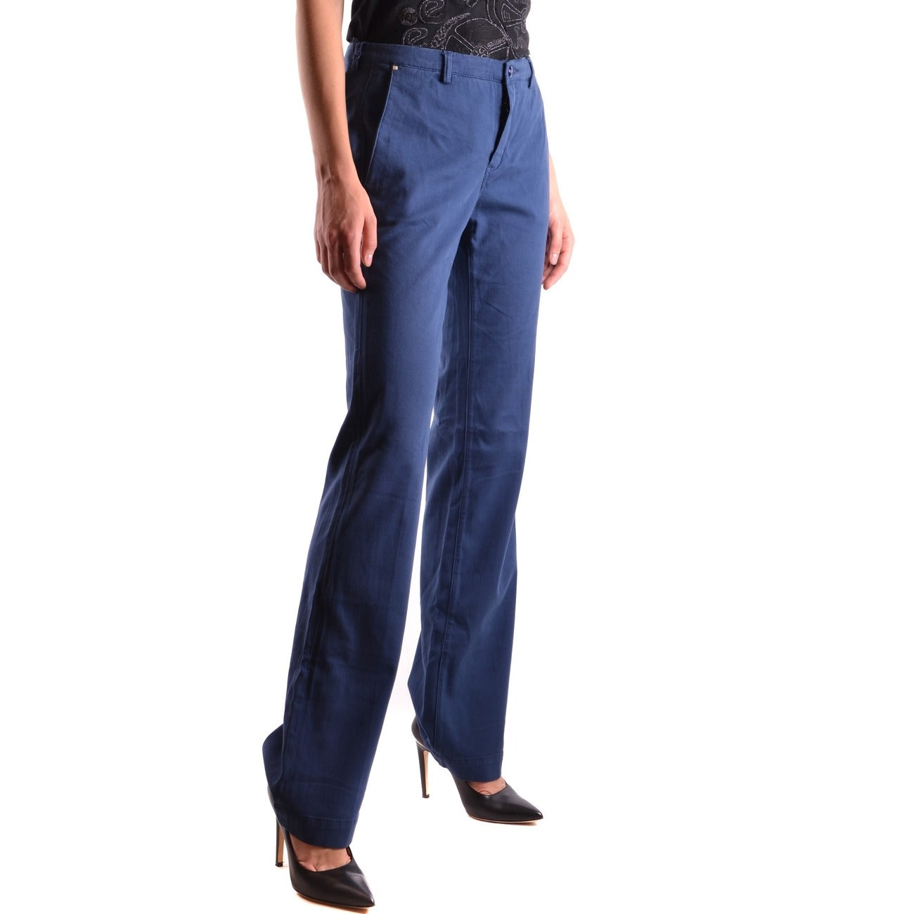 Women's Jacob Cohen cotton and modal trousers – Blue