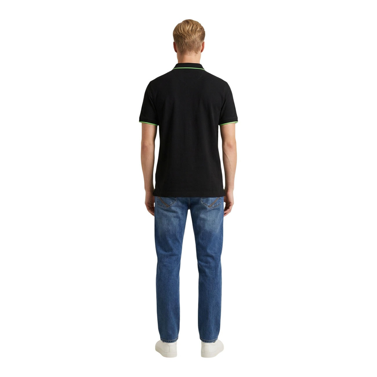 U.S. Polo Assn. Men's Cotton Polo Shirt – Black
