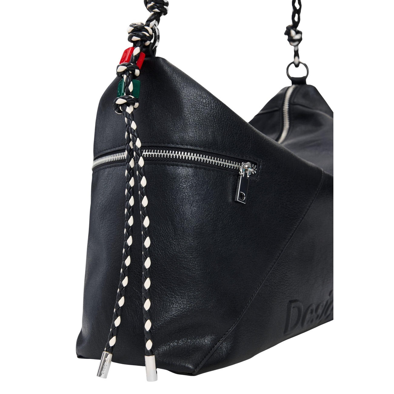 Grand sac à main femme Desigual avec bandoulière – Noir