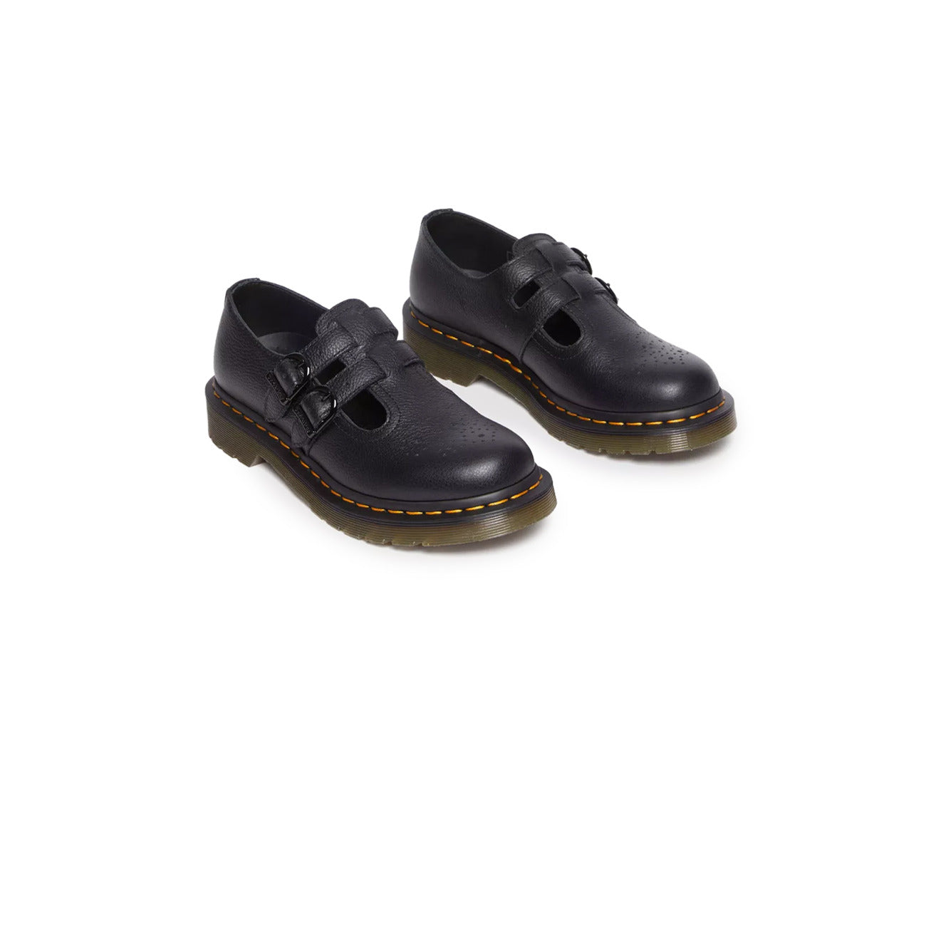 Women's Dr. Martens Leather Derbies – Black