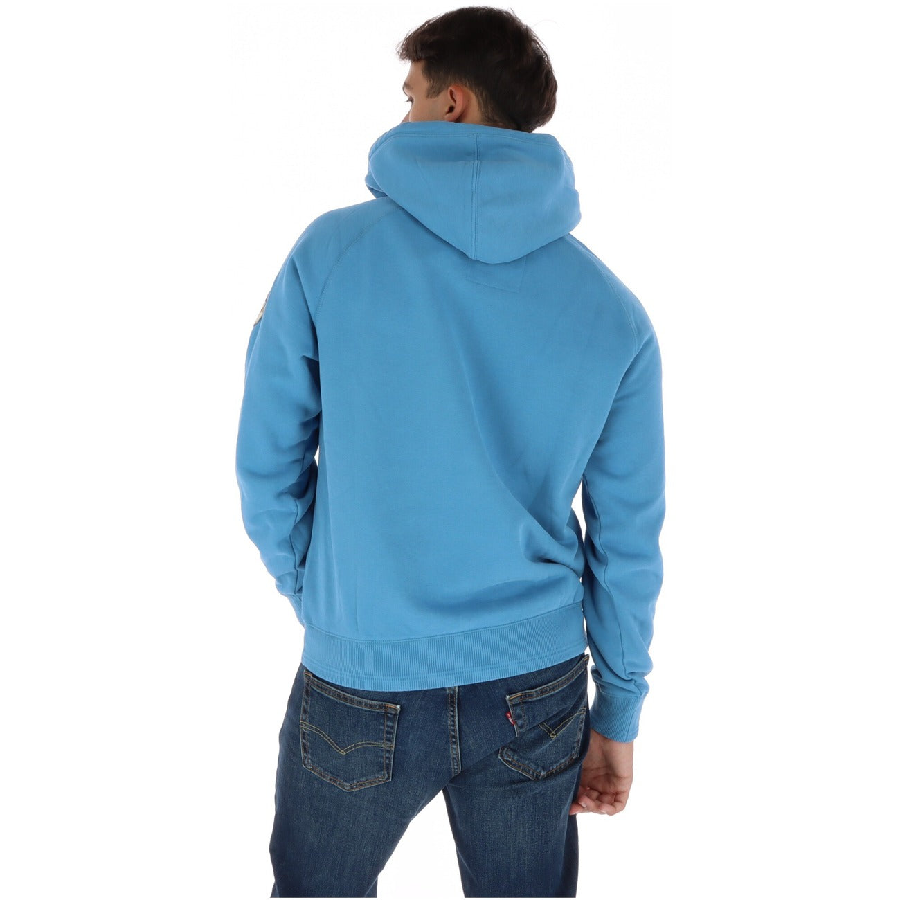 Napapijri Men's Hoodie – Azure Blue