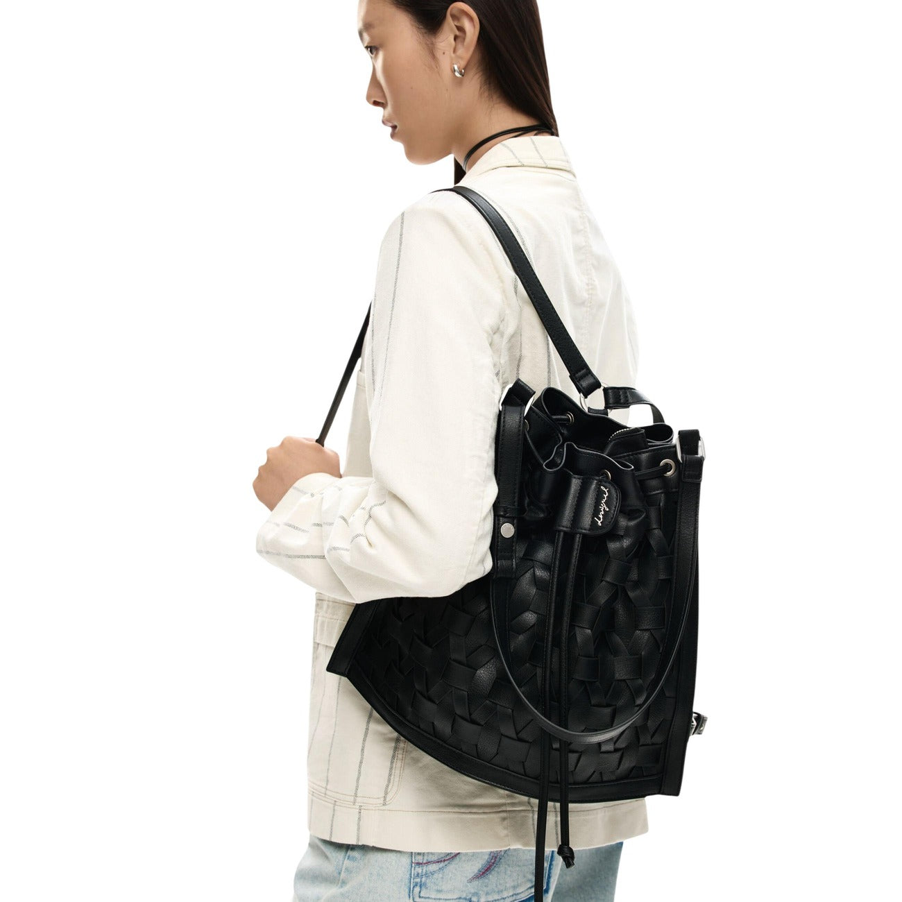 Desigual Women's Handbag and Backpack - Black