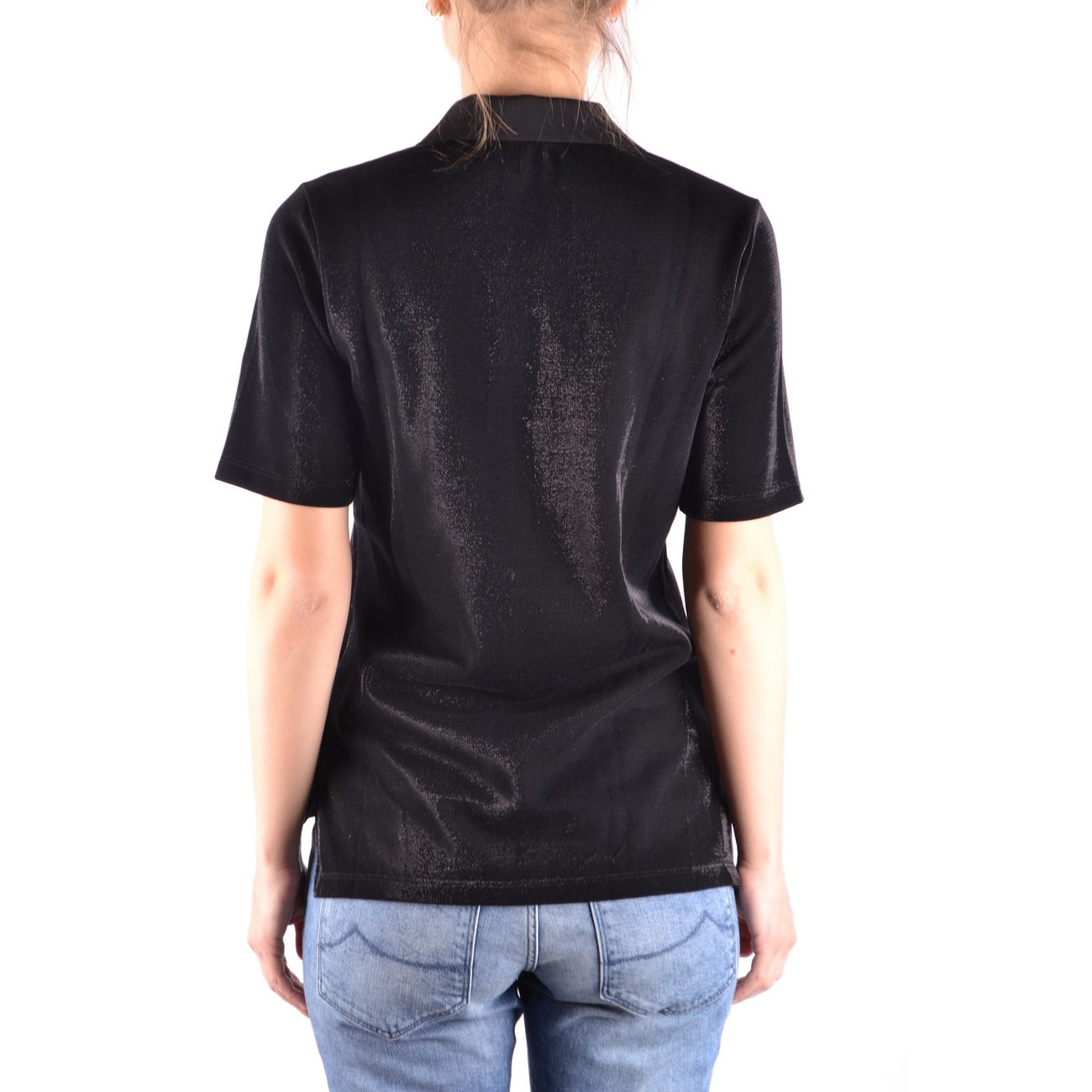 Women's Jacob Cohen polo in cotton blend – Black