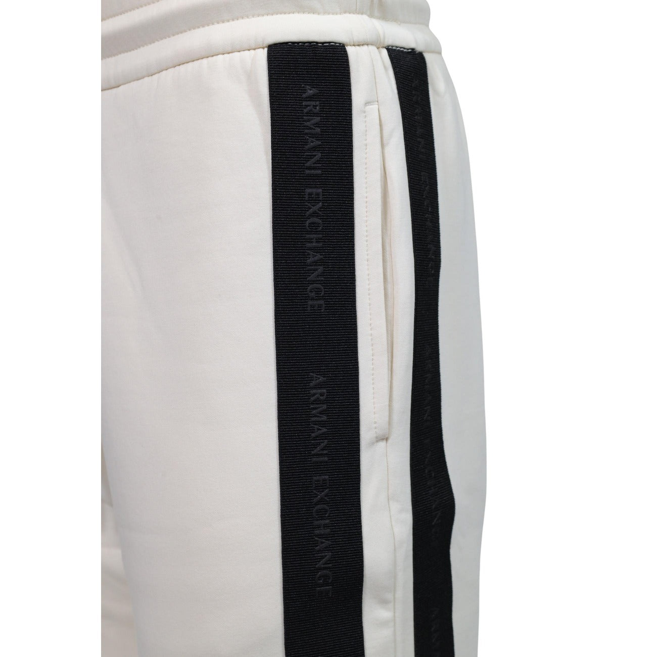 Men's white Armani Exchange trousers