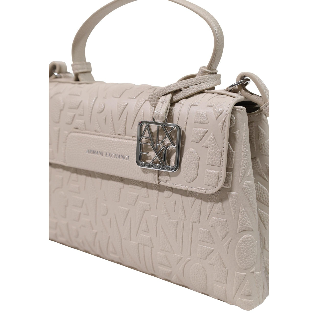 Women's beige crossbody bag Armani Exchange