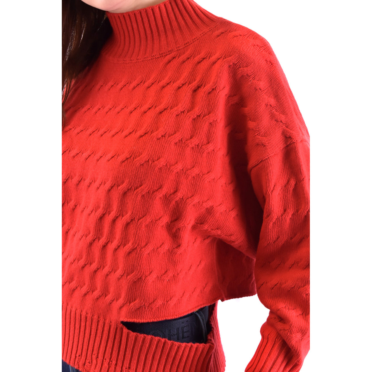 Pinko women's high-neck sweater - Red