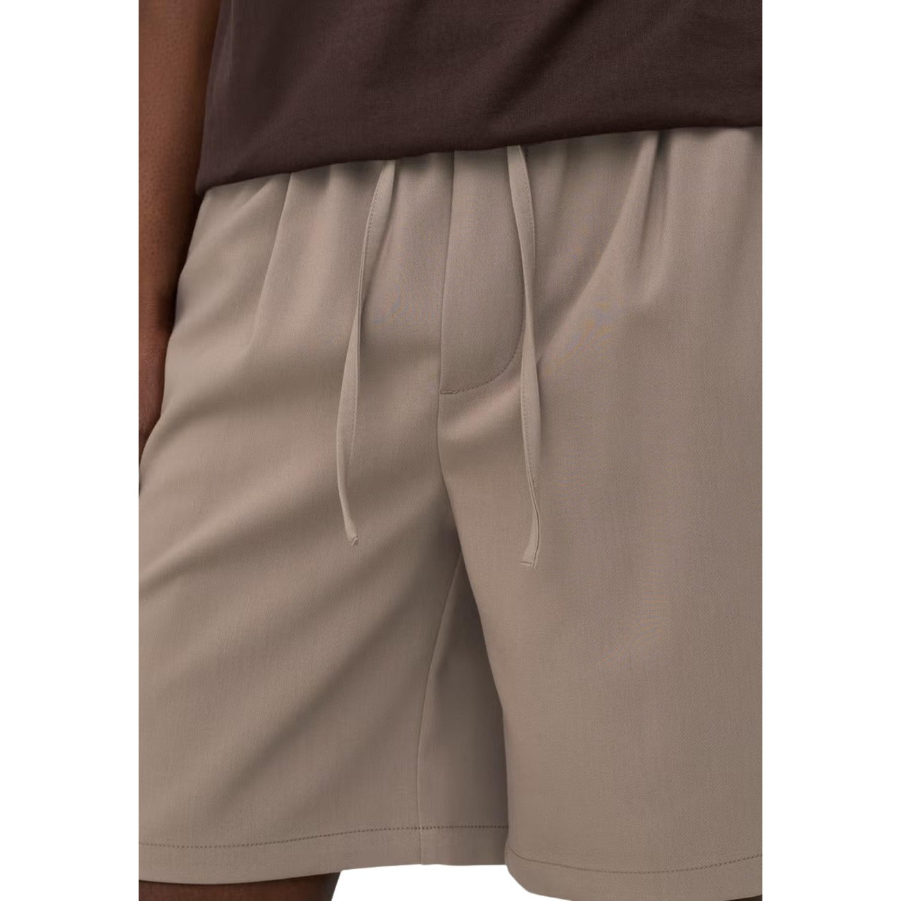 Only & Sons Men's Bermuda Shorts with Side Pockets – Grey