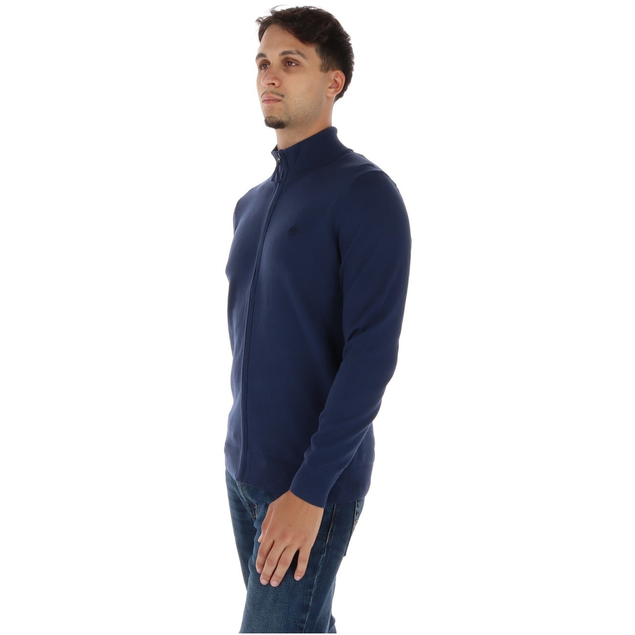 Cardigan Zippé Timberland Homme – Bleu