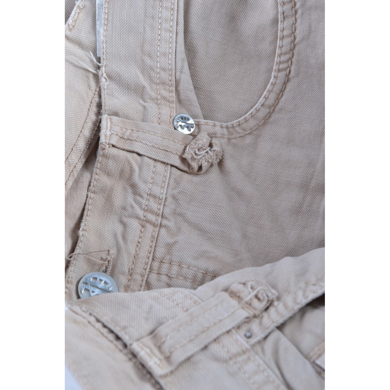 Pinko Women's 100% Cotton Jeans - Beige