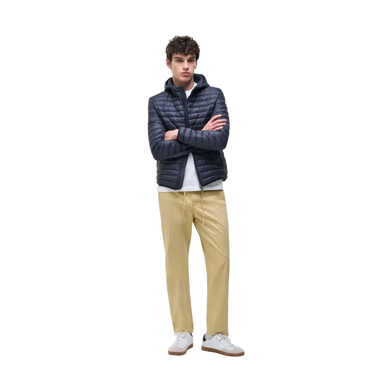 Men's blue Colmar Originals hooded jacket