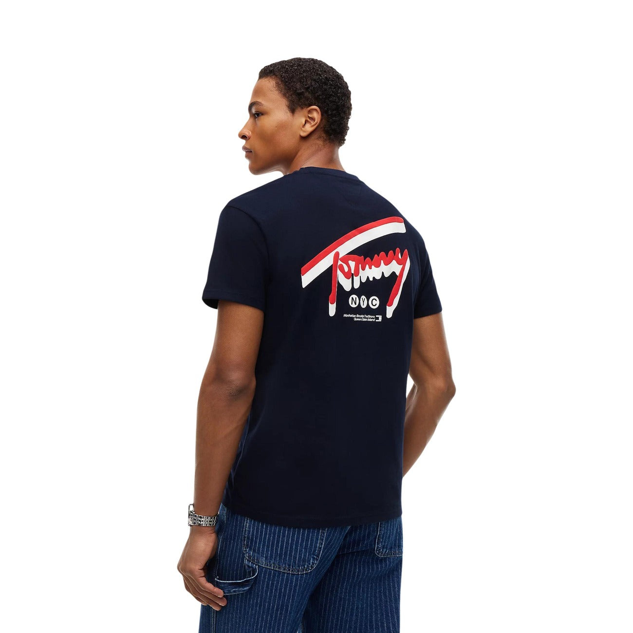 Tommy Hilfiger Jeans men's blue T-shirt