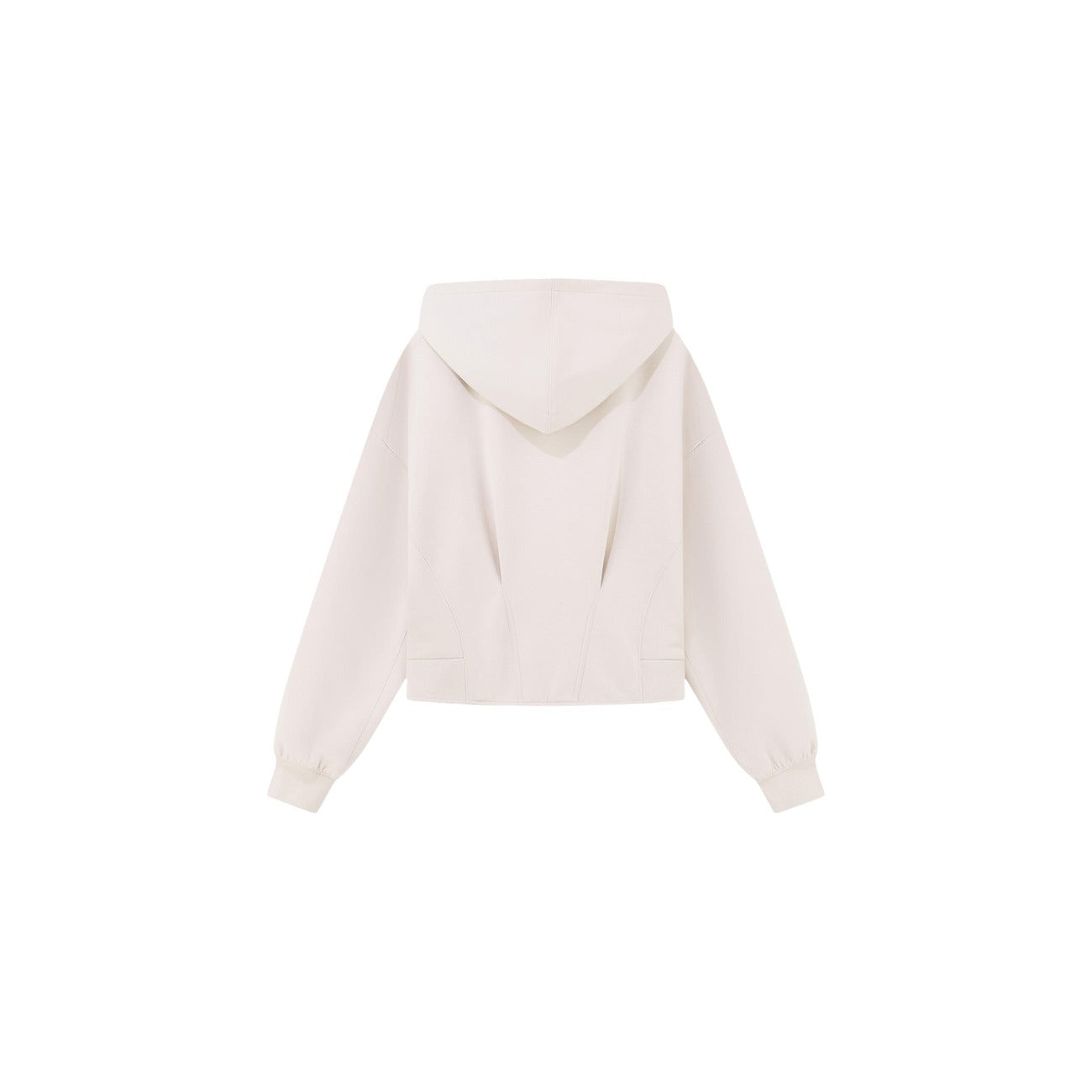 Women's beige zipped hoodie Armani Exchange
