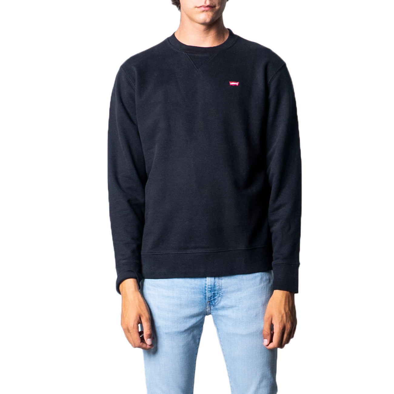 Levi's Men's Cotton Sweatshirt – Black