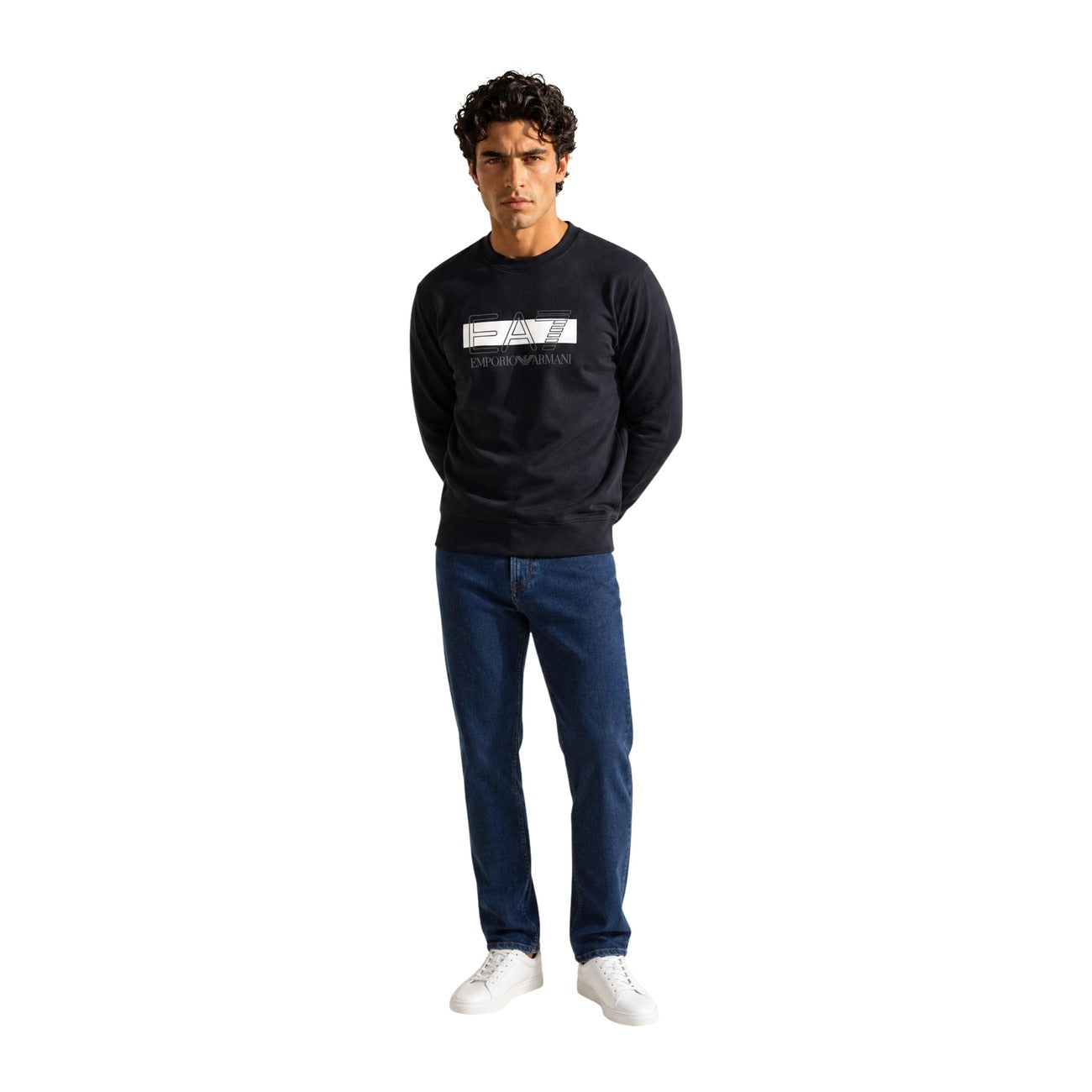 EA7 - Sweatshirt Homme Noir