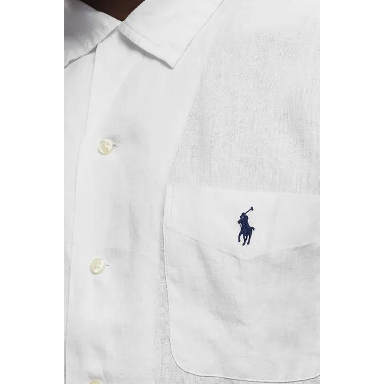 Men's Ralph Lauren Cotton Polo Shirt – White