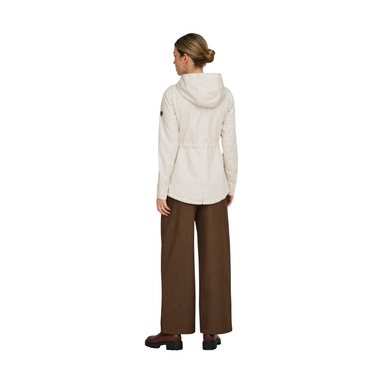 Only women's hooded zip-up jacket