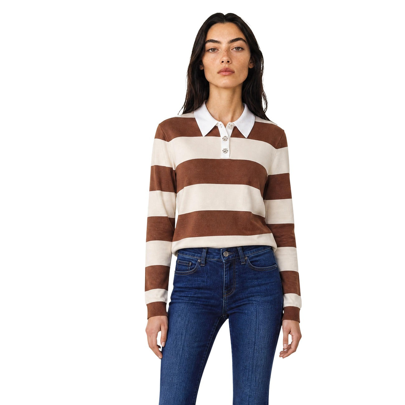 Jacqueline De Yong Women's JDYMELANY Jumper – Brown