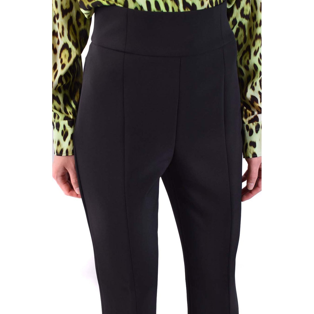 Women's Pinko zipped trousers – Black