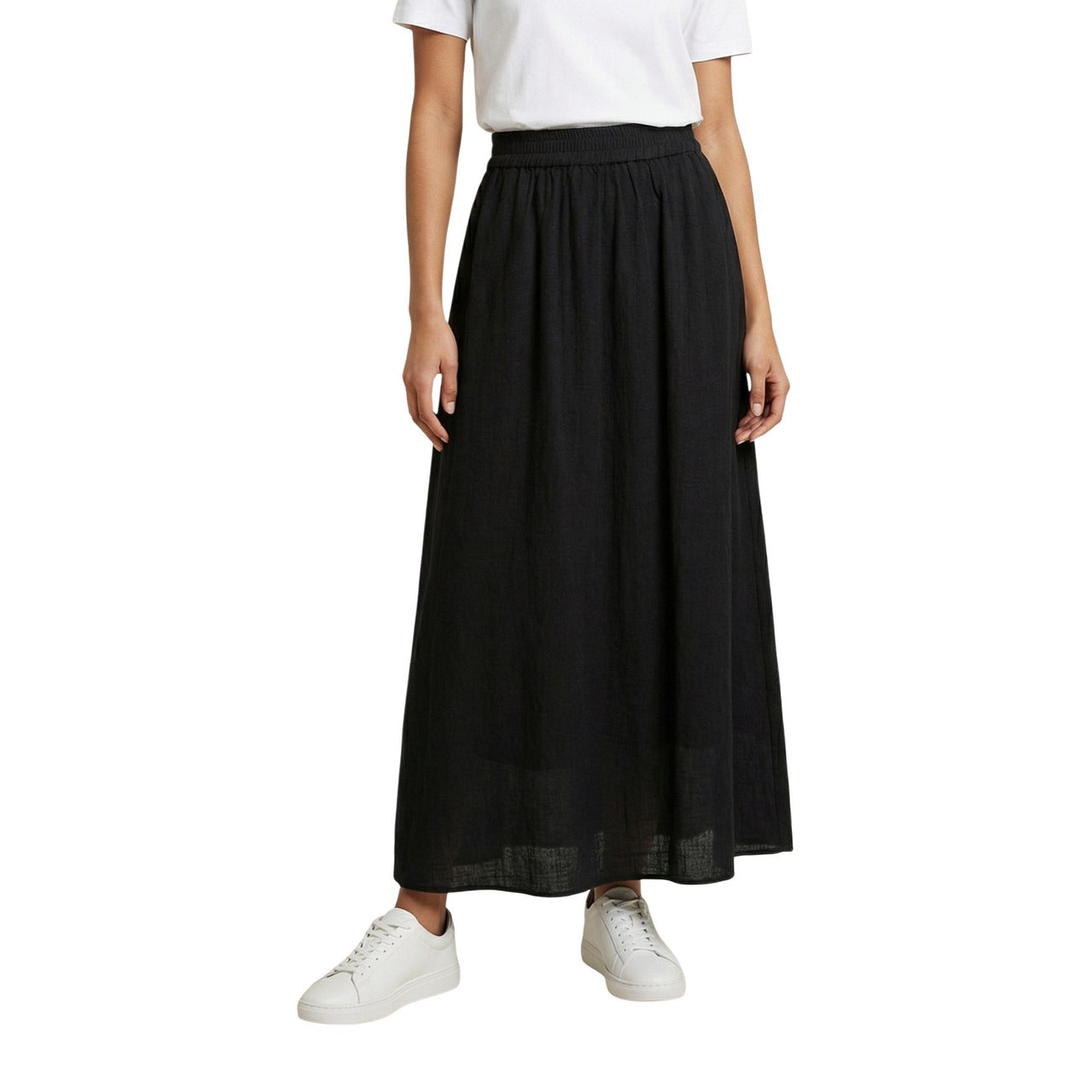 Only women's cotton skirt – Black