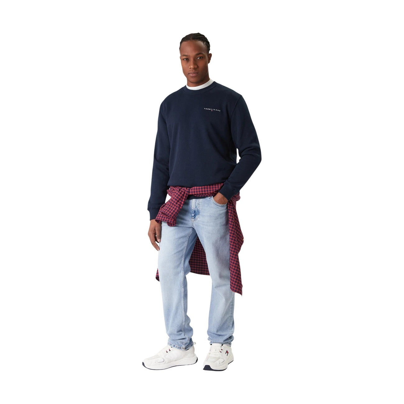 Men's blue Tommy Hilfiger Jeans sweatshirt