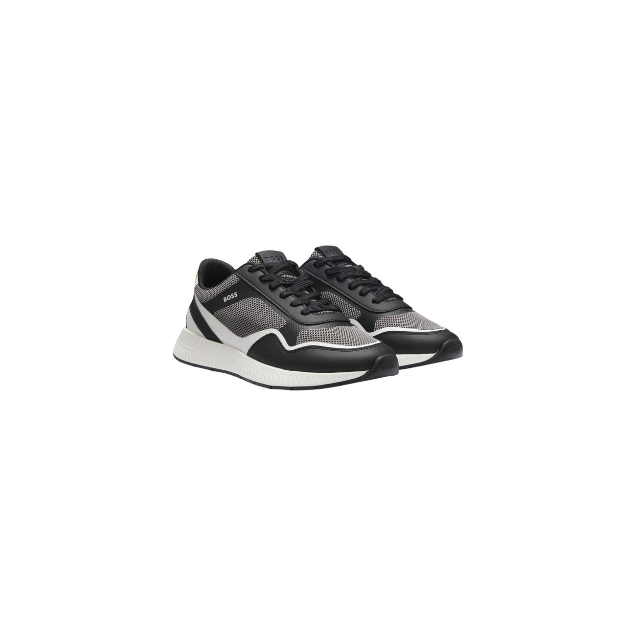 Boss Men's TITANIUM RUNN METHAL Sneakers – Grey