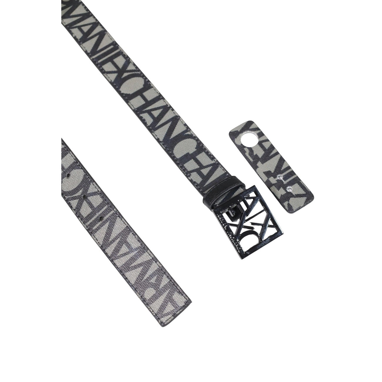 Women's grey Armani Exchange belt