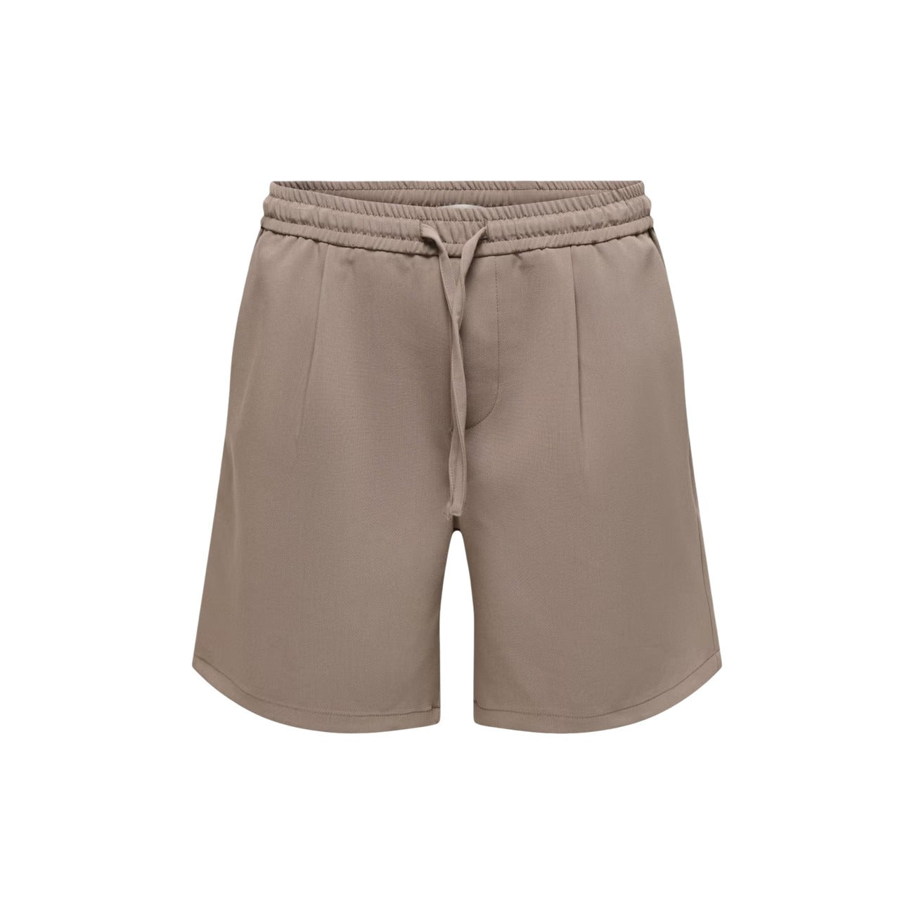 Only & Sons Men's Bermuda Shorts with Side Pockets – Grey