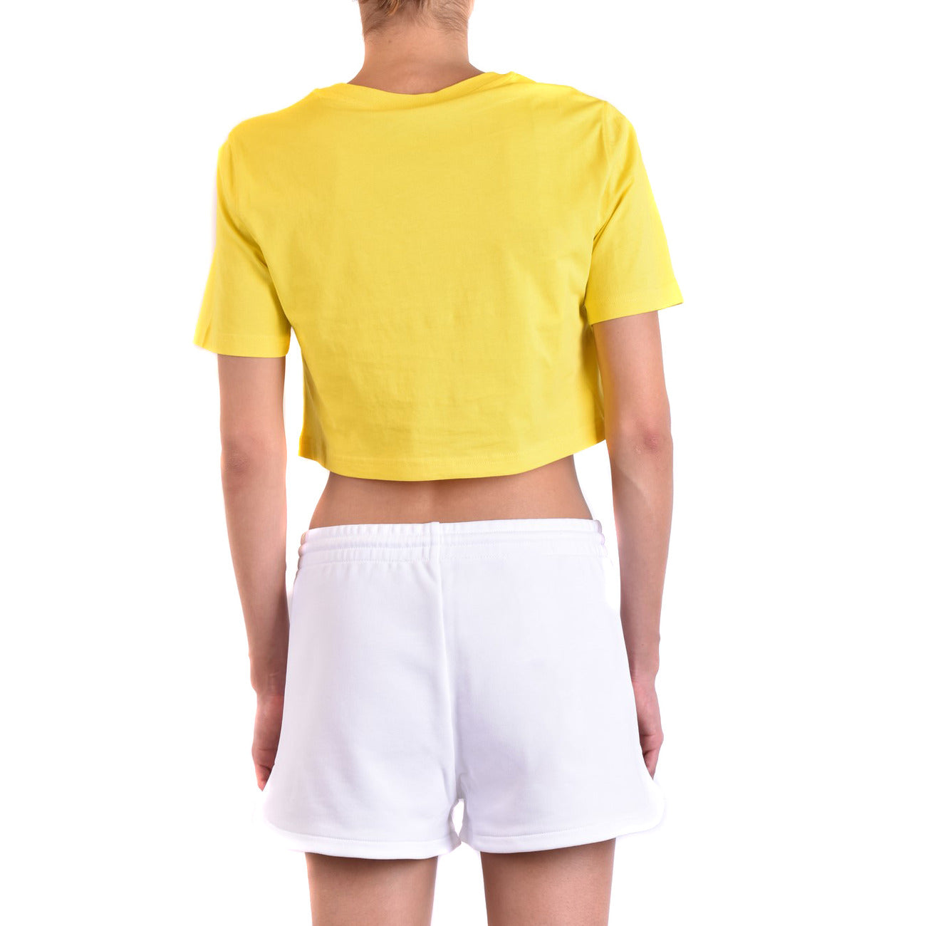 Moschino Women's Printed Cotton T-shirt – Yellow