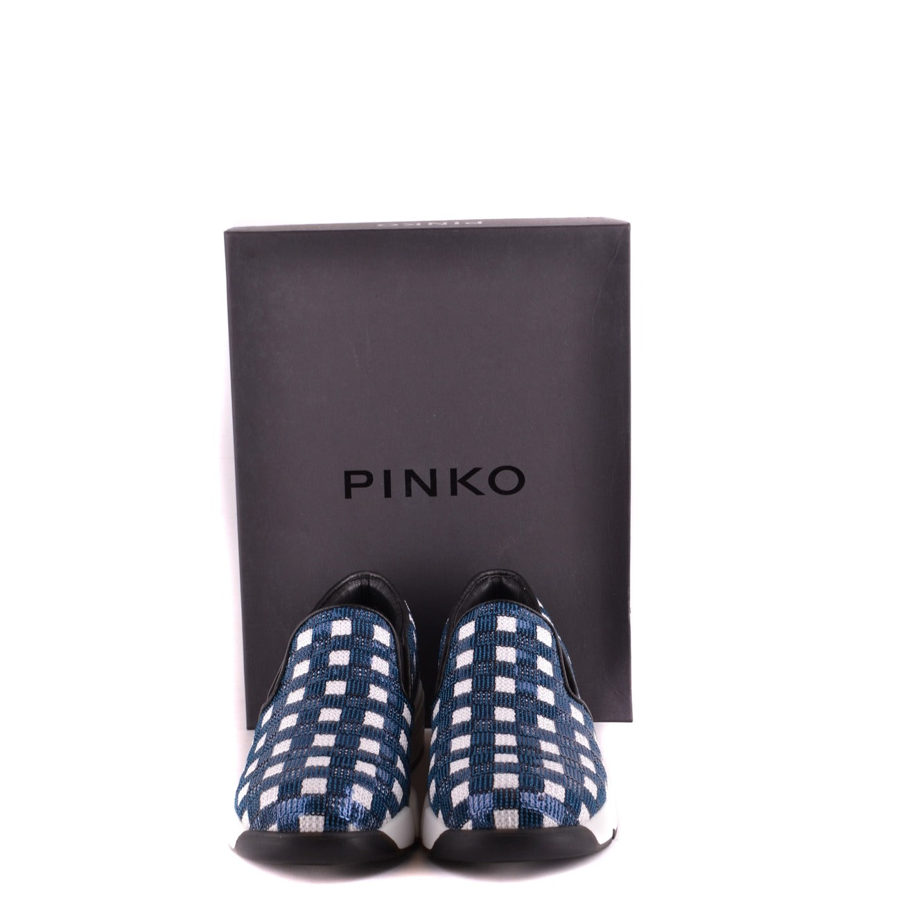 Women's Pinko Canvas Sneakers - Blue