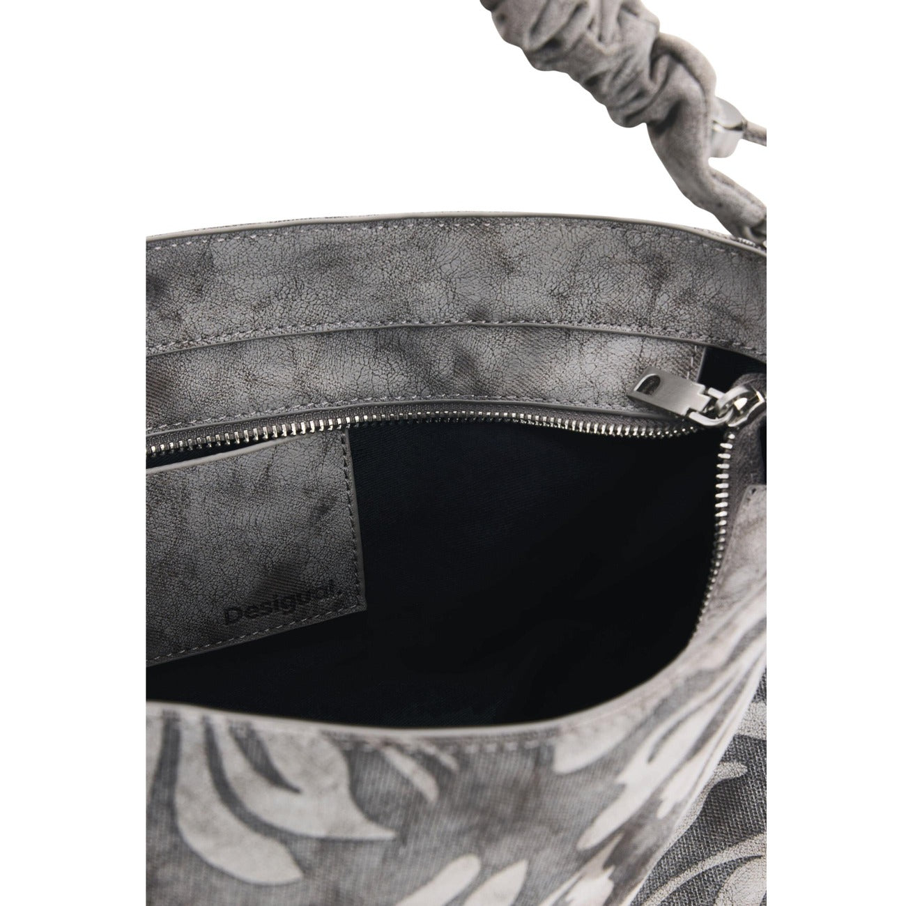 Sac à main femme Desigual floral – Gris