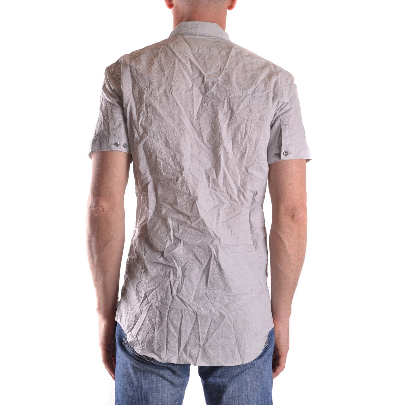 Chemise homme Neil Barrett en coton – Gris