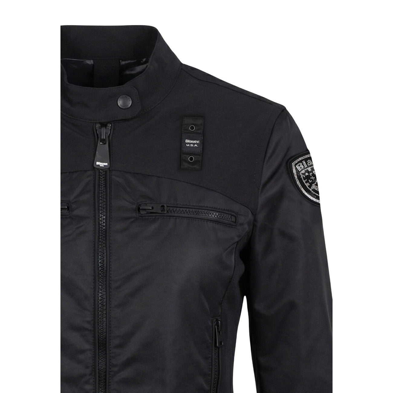 Blauer women's zippered jacket - Black