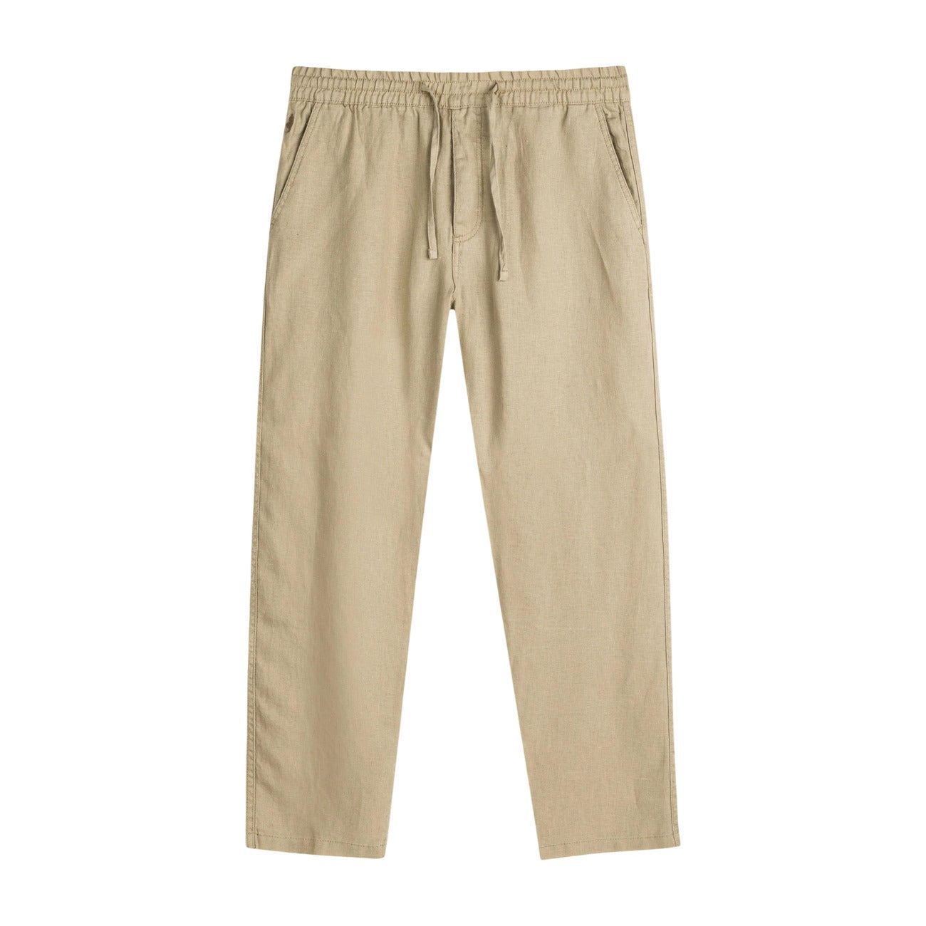 Men's beige linen trousers Lyle & Scott
