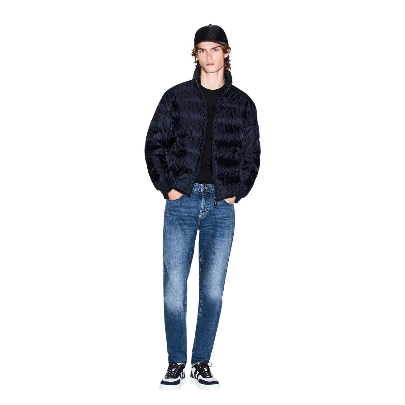 Men's blue Armani Exchange jacket