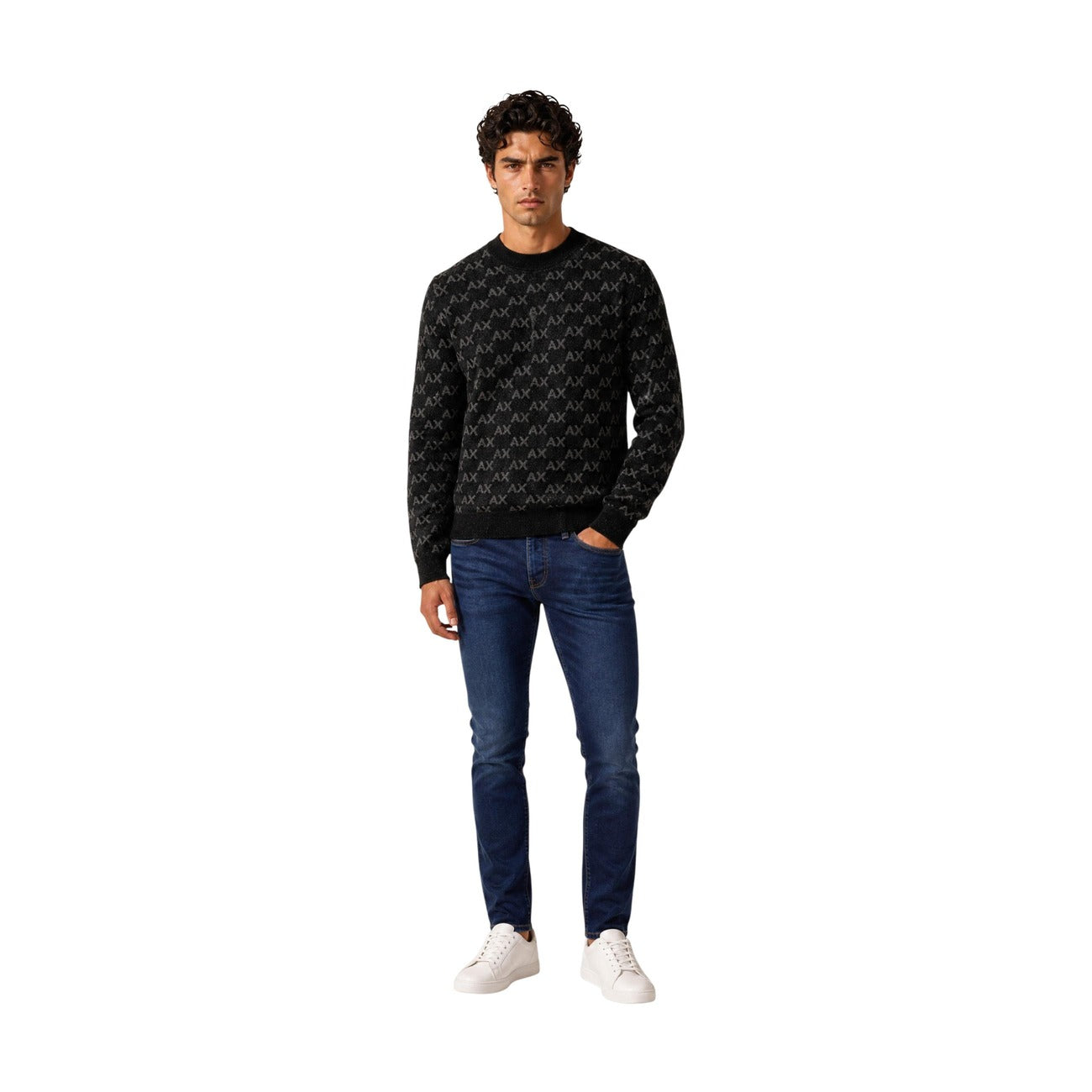 Men's Black Armani Exchange Jumper
