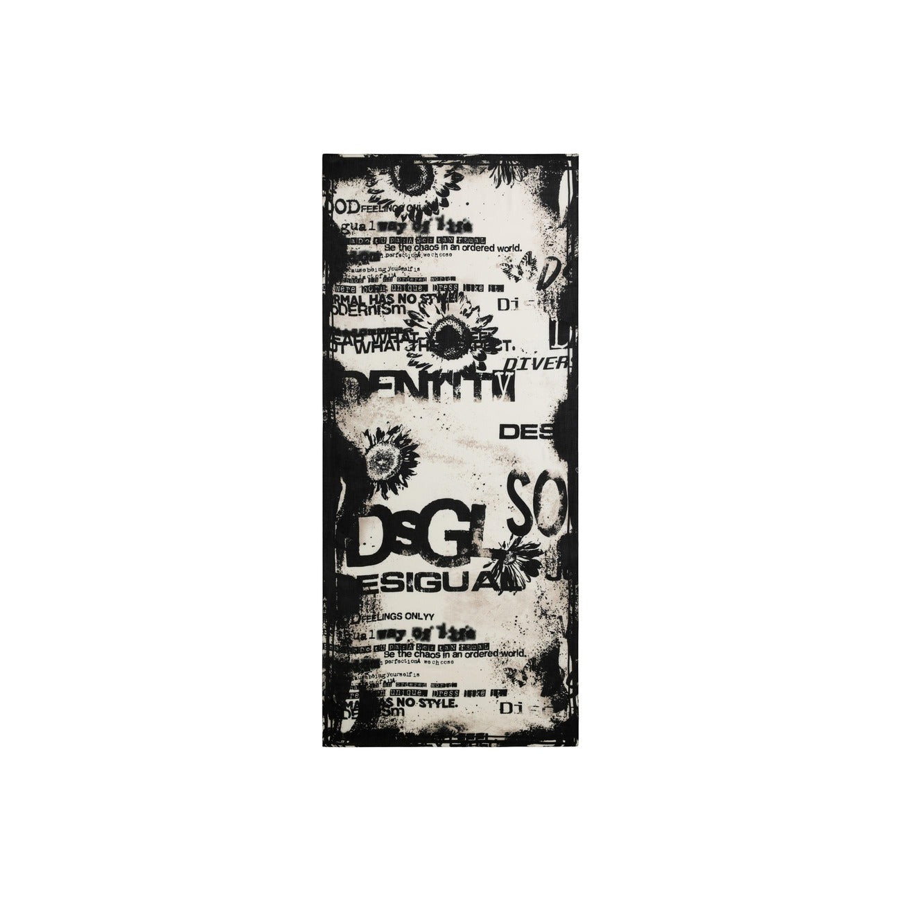 Desigual women's floral scarf – White